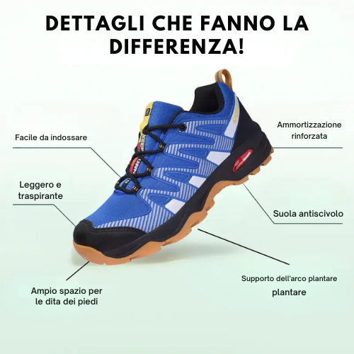 Nathaniel - Scarpe Ortopediche Comode Da Passeggio