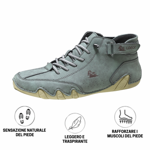 Clayton - Scarpa Ergonomica Antidolorifica a Piedi Nudi
